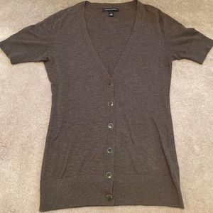 S- Brown Banana Republic Light Cardigan